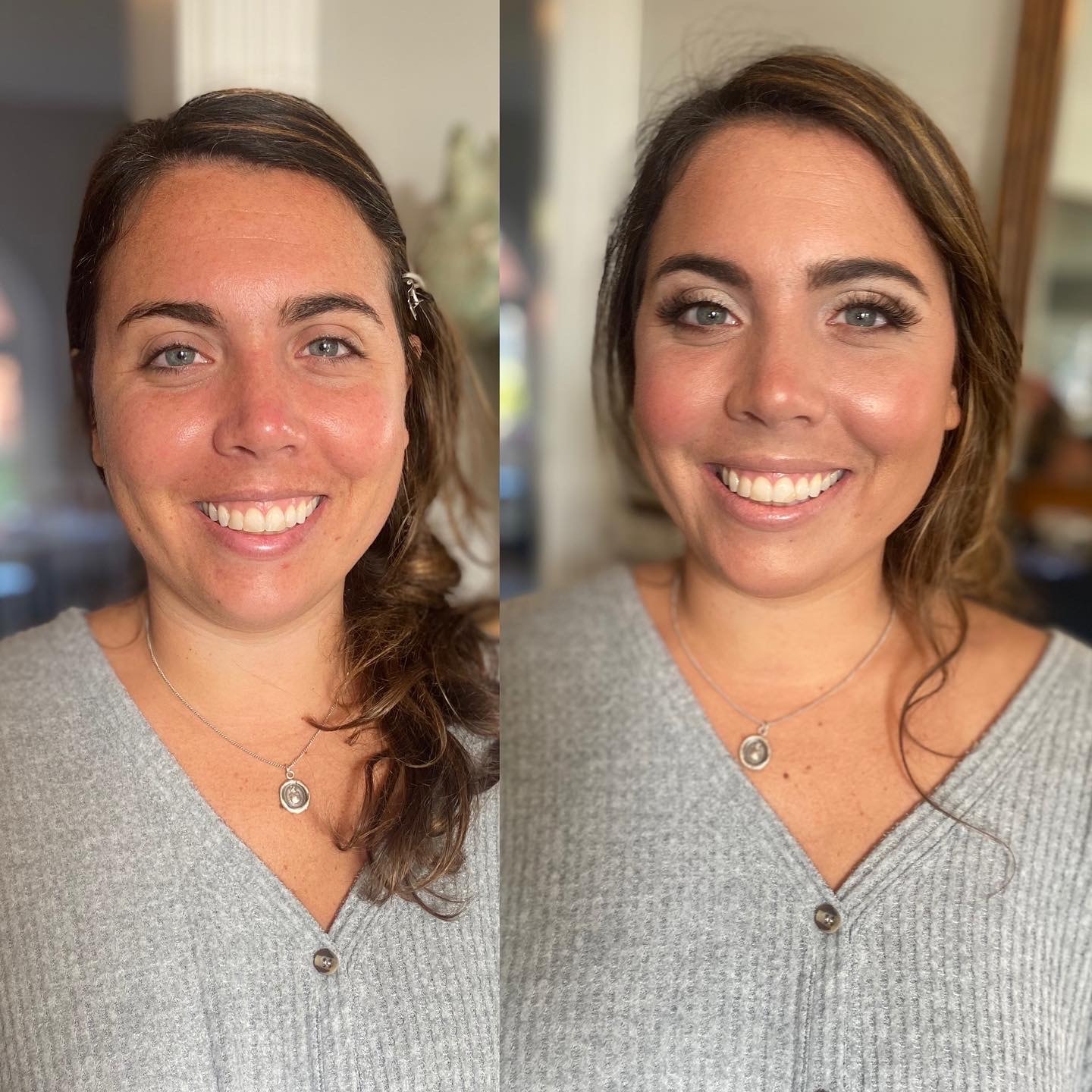Before & after — Event makeup by Salon Kerry